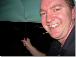 Alex parsons on an Auto Rickshaw